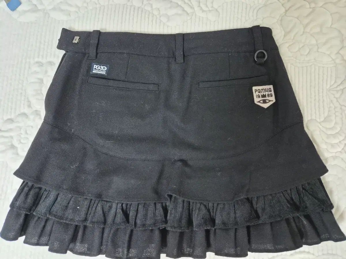 パーリーゲイツ ブラック フリル スカート - メルカリ