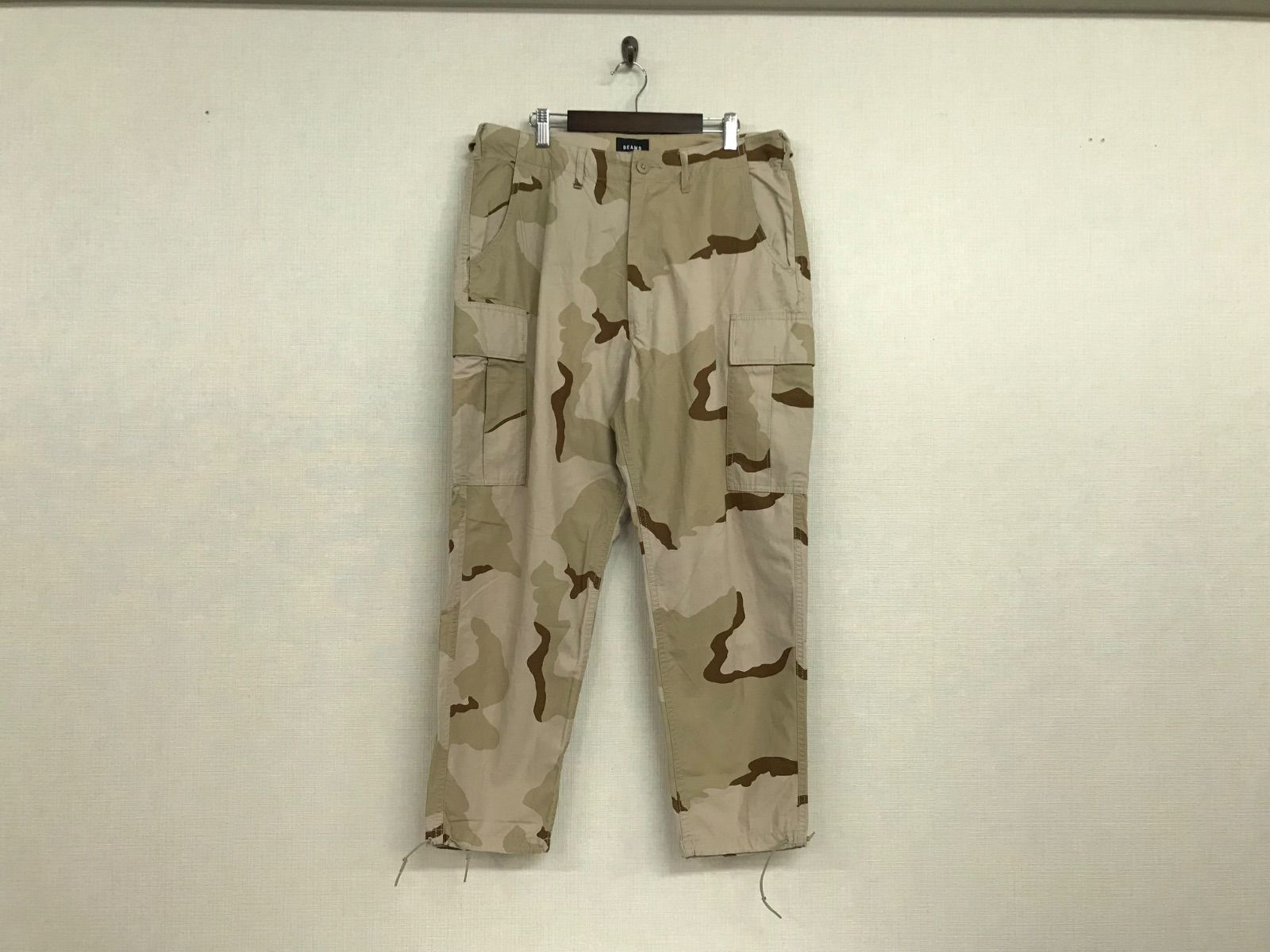 SSZ 19ss カーゴパンツ M コットン KHK カモフラ BEAMS SSZ 19ss