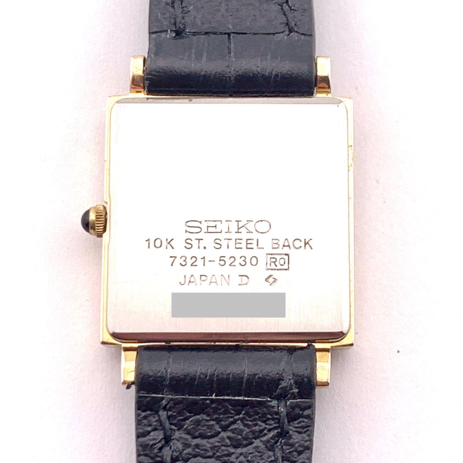 中古】SEIKO 7321-5230 Exiline 10K クォーツ腕時計 - メルカリ