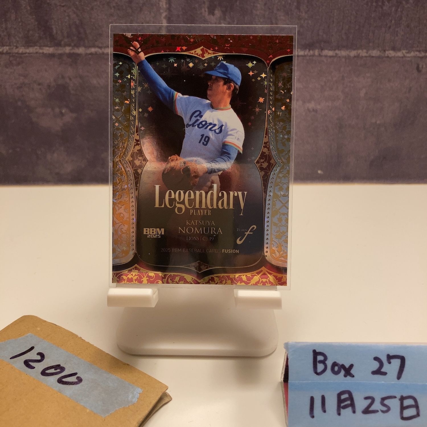 【レア】野村克也さん 直筆サイン入り色紙　現役最終所属の西武ライオンズ レア】野村克也さん 直筆サイン入り色紙 現役最終所属の西武ライオンズ