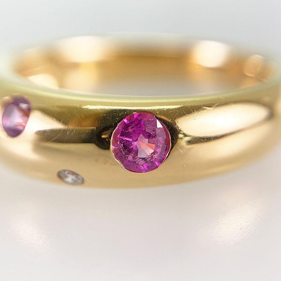 ク*ス様 Ponte vecchio ポンテヴェキオ K18WG ピンクサファイ ク*ス様