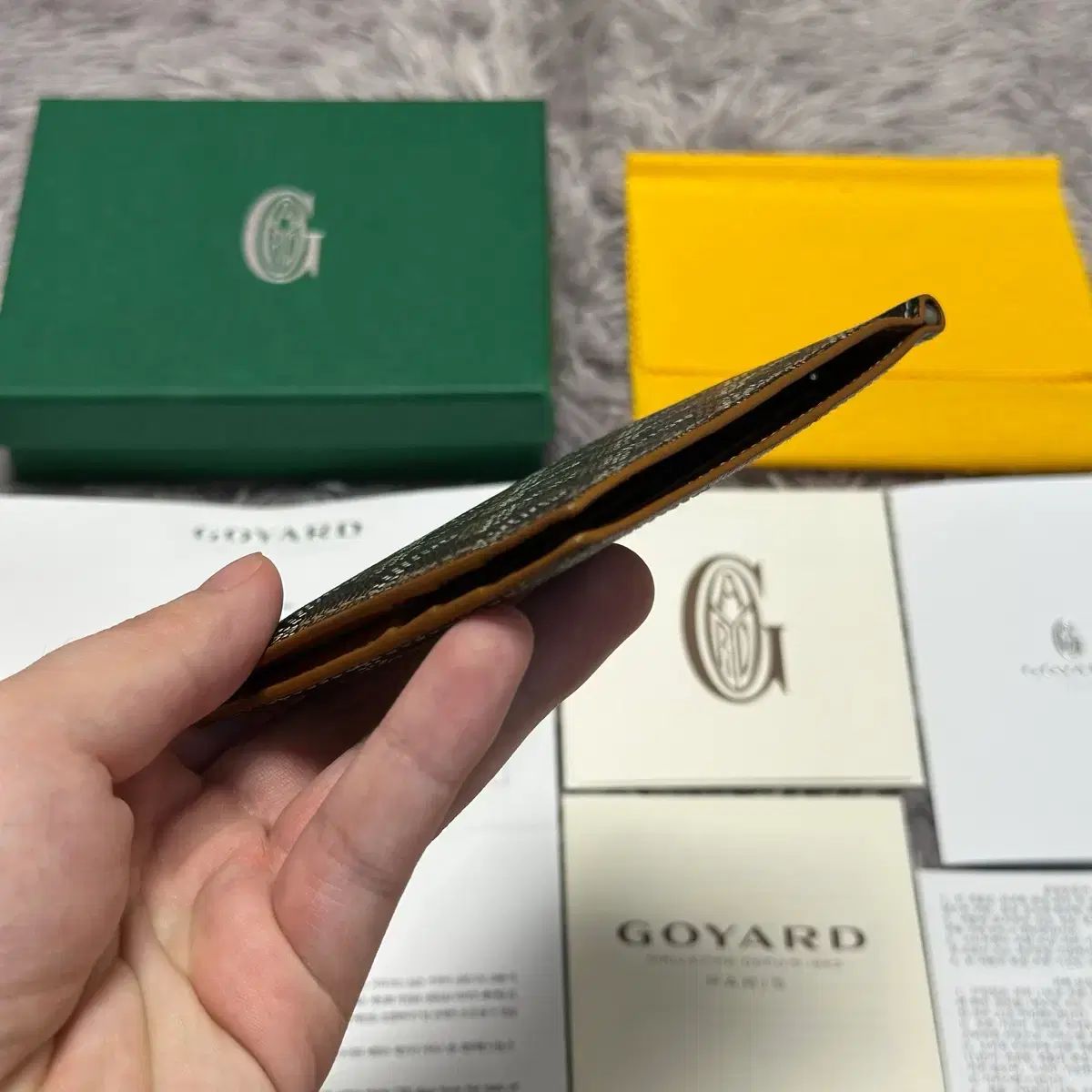 フルセット ゴヤール サン・トマー マネークリップ 二つ折り財布