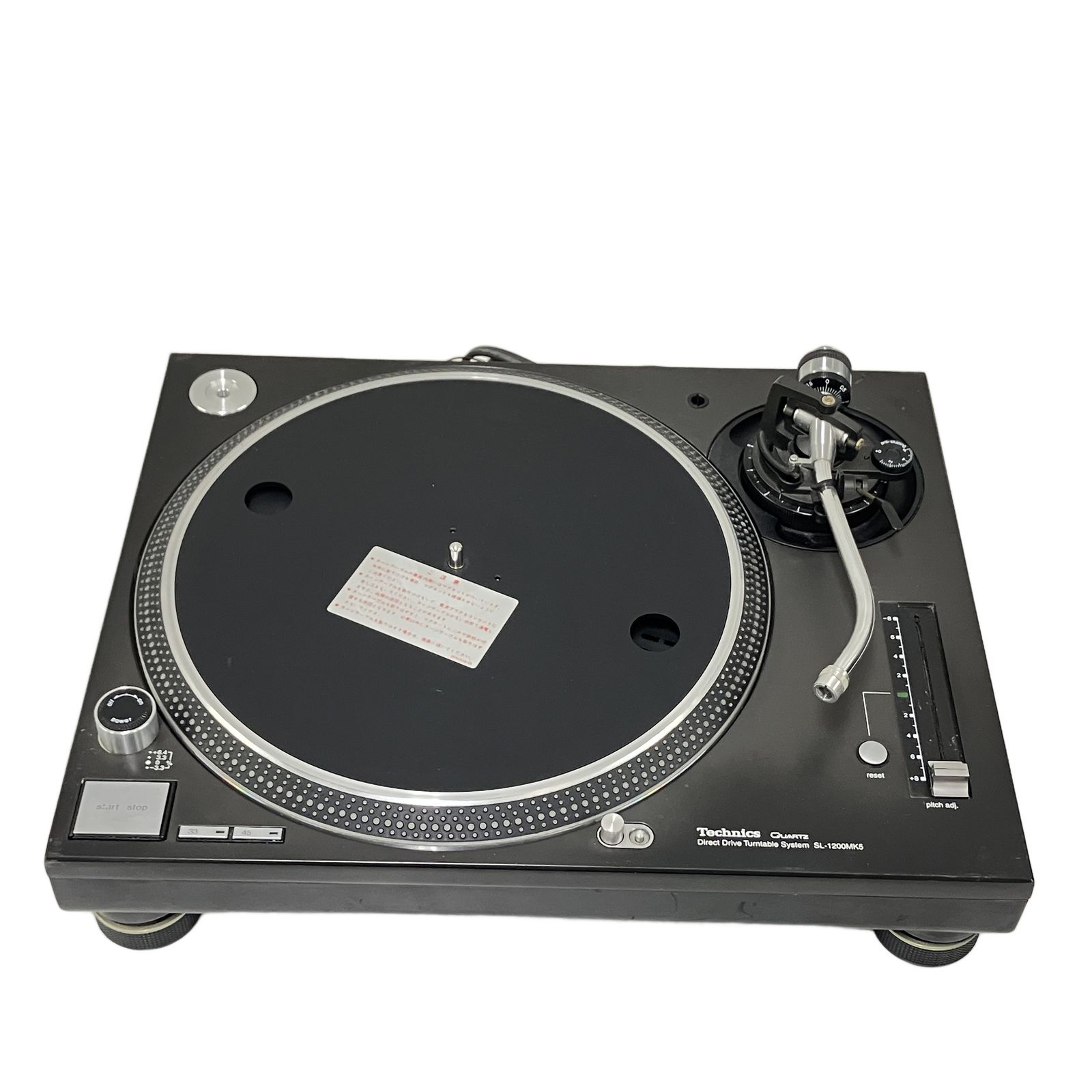 Technics SL-1200MK5 ダイレクトドライブ ターンテーブル 音響機材