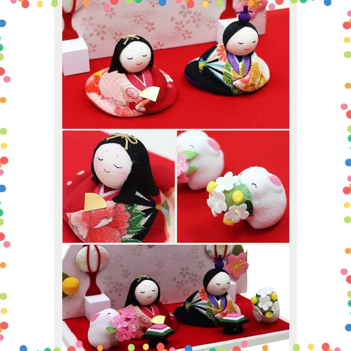 友禅おすまし雛 大阪長生堂