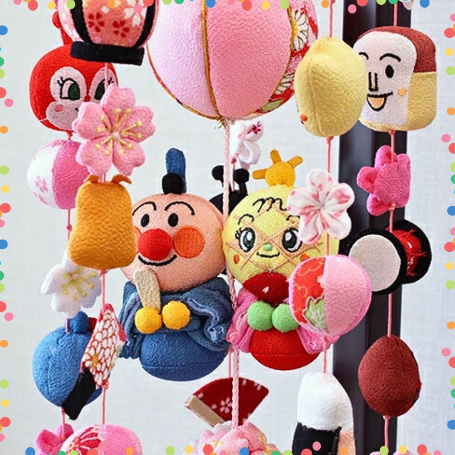特価商品】アンパンマン 吊るし雛 - メルカリ