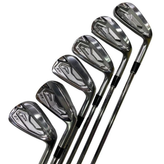 中古】 ダンロップ SRIXON ZX5 Mk II 6S アイアンセット IR 純正特注