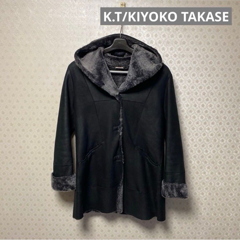 ⭐️美品⭐️定価25万円程⭐️K.T/KIYOKO TAKASE ⭐️フード付ムートン