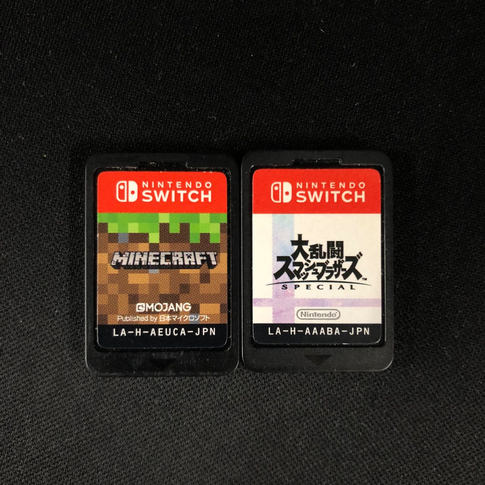 Switch本体+Minecraft、大乱闘スマッシュブラザーズカセットセット Switch本体+Minecraft、大乱闘スマッシュブラザーズカセットセット