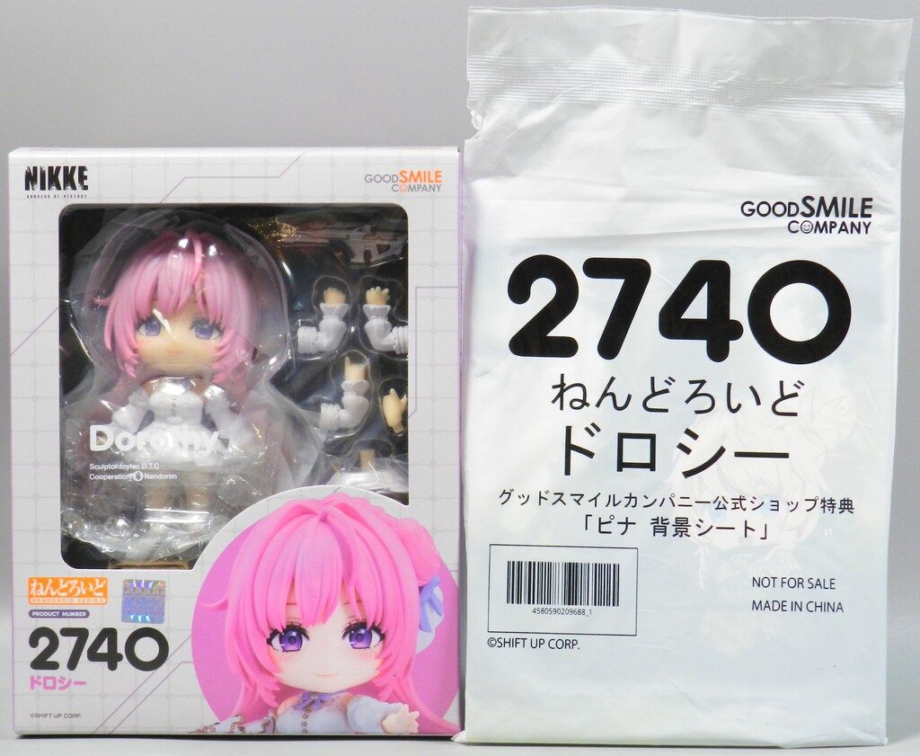 ねんどろいど ドロシー グッドスマイルカンパニー特典「ピナ 背景シート」付き ねんどろいど ドロシー グッドスマイルカンパニー特典「ピナ 背景