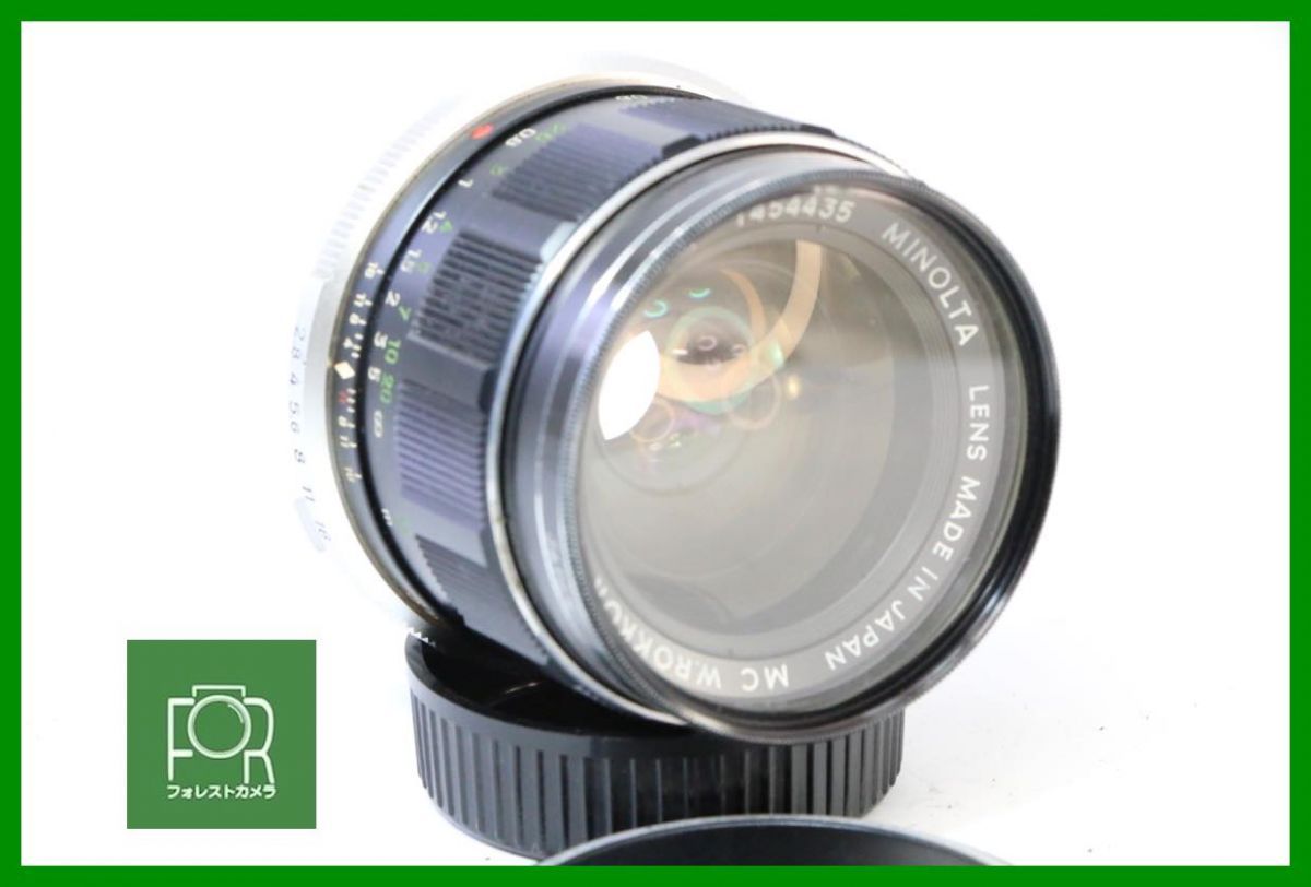 極美品 Minolta MC W ROKKOR HG 35mm f2.8 MINOLTA MC W.ROKKOR-HG 35mm F2.8 － ミノルタ MC WロッコールHG 35mm
