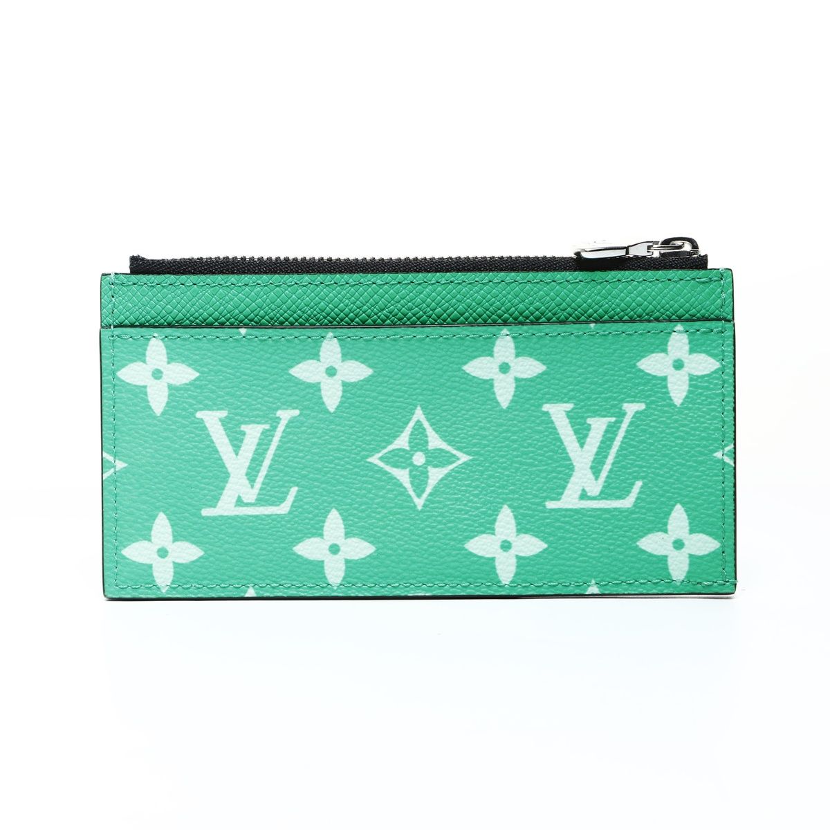 ルイヴィトン モノグラム タイガラマ カードホルダー グリーン RFID