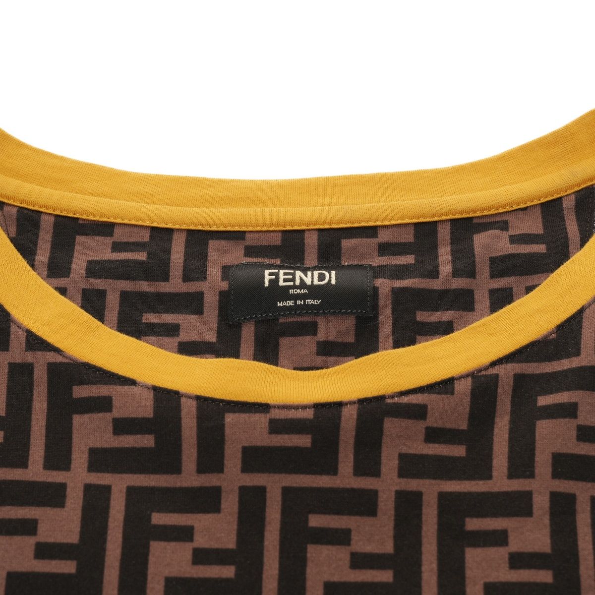 FENDI ヴィンテージ ズッカ柄 半袖Tシャツ サイズ40 FENDI（フェンディ