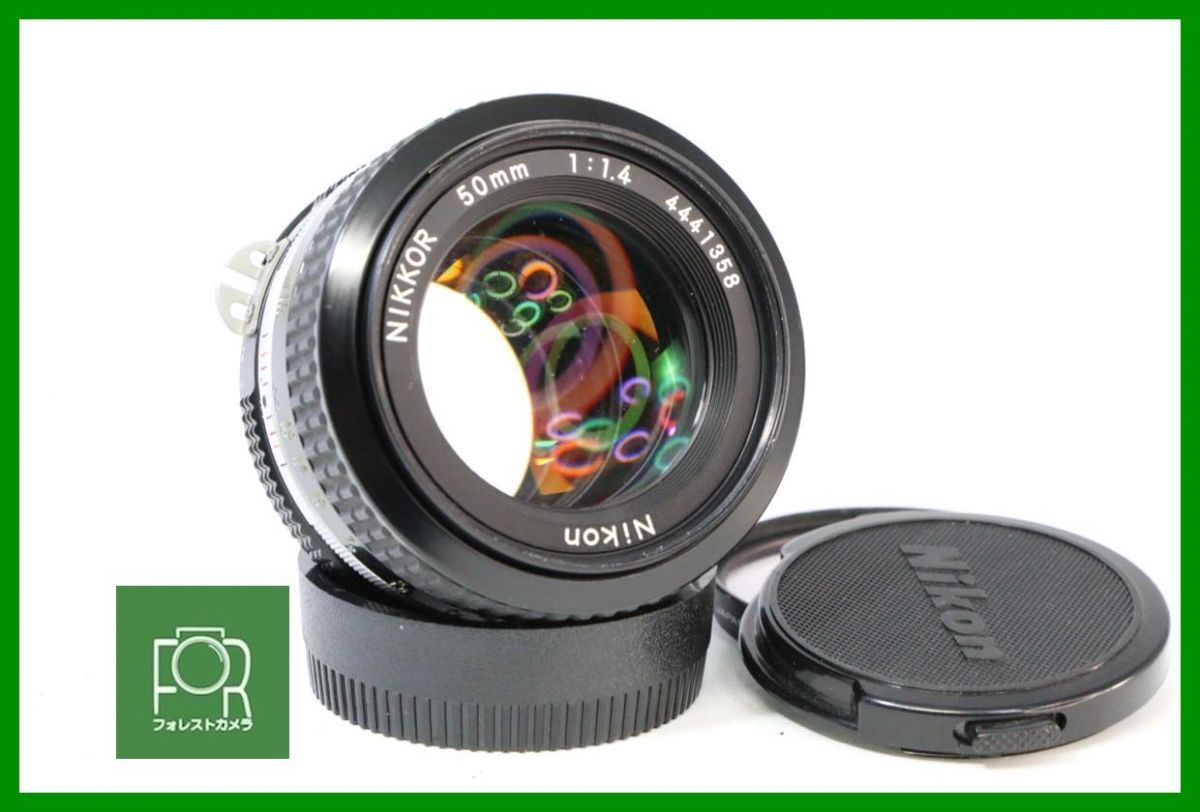 動作保証・点検済】良品□NIKON ショップ Ai NIKKOR 50mm f1.4