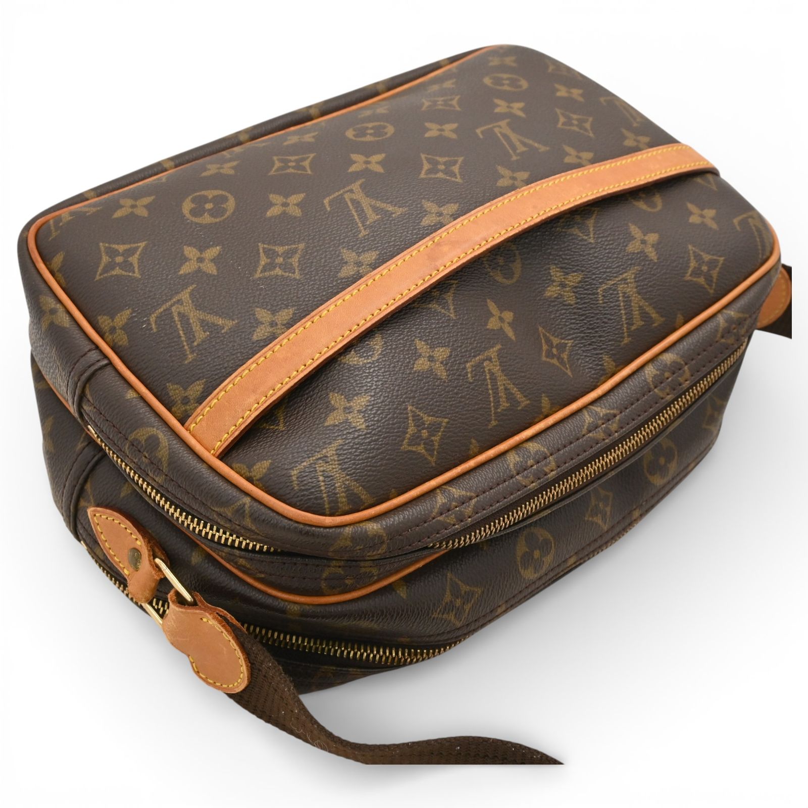 ルイヴィトン モノグラム リポーターPM ショルダーバッグ Bランク