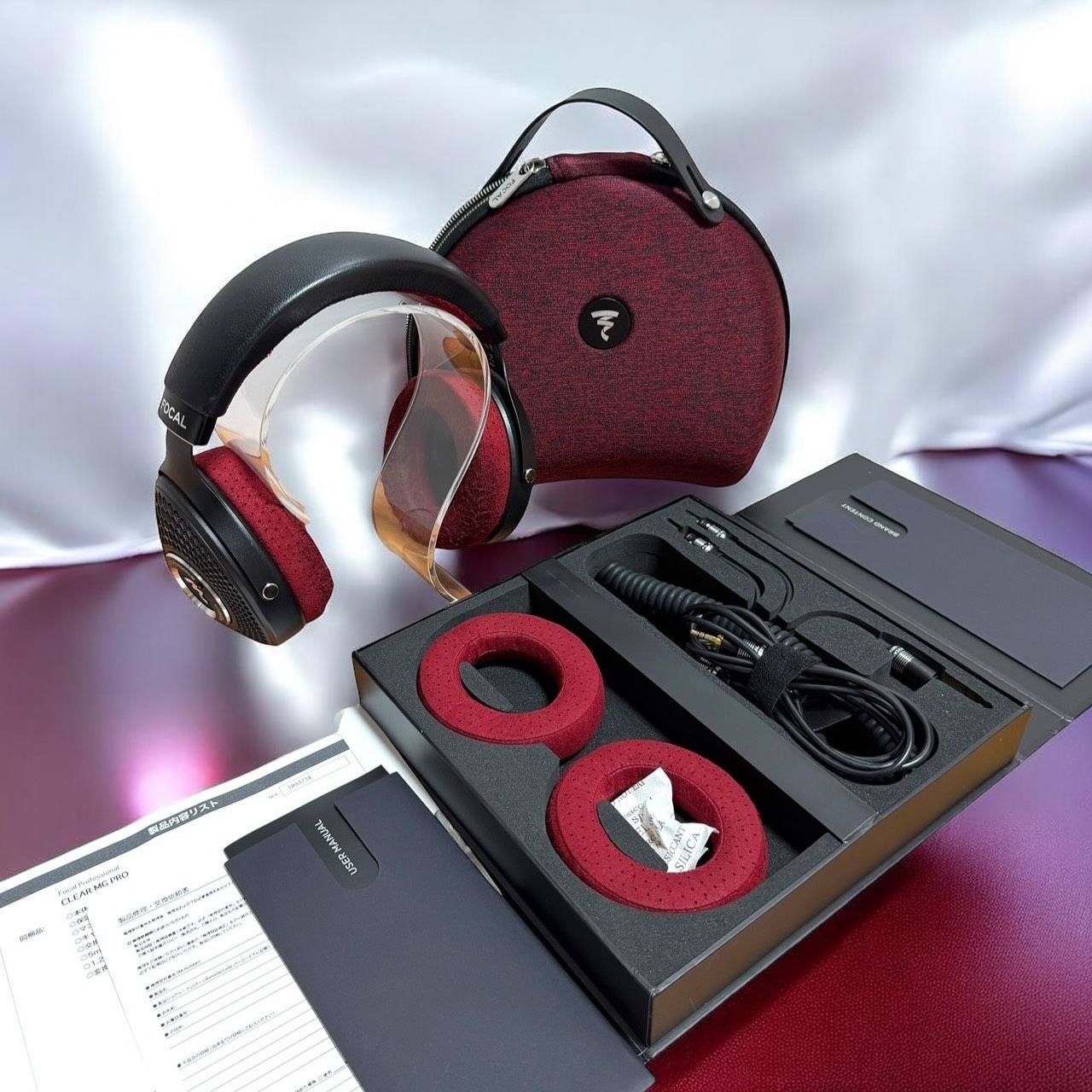 Focal Clear MG Pro プロフェッショナルオープンバックヘッドホン