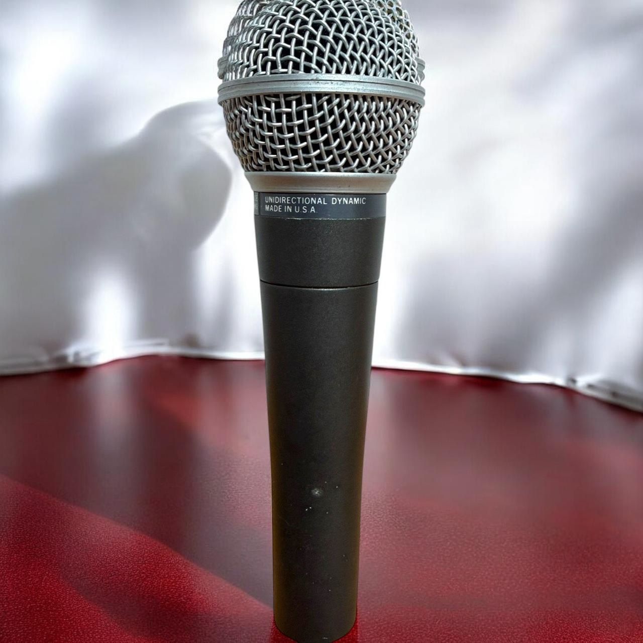 SHURE SM58 ダイナミックマイクUSA ポルシェロゴ　希少 ☆送料無料 希少品 SHURE シュアー SM58 ポルシェロゴ MADE IN USA