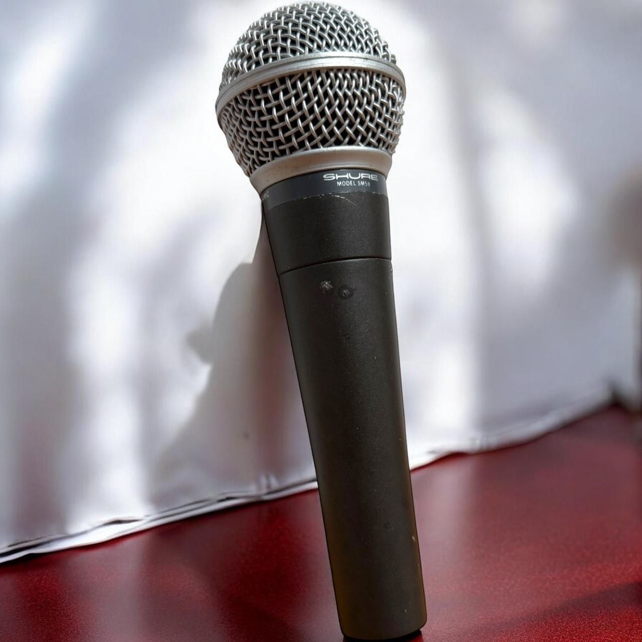 ☆送料無料 希少品 SHURE シュアー SM58 ポルシェロゴ MADE IN USA