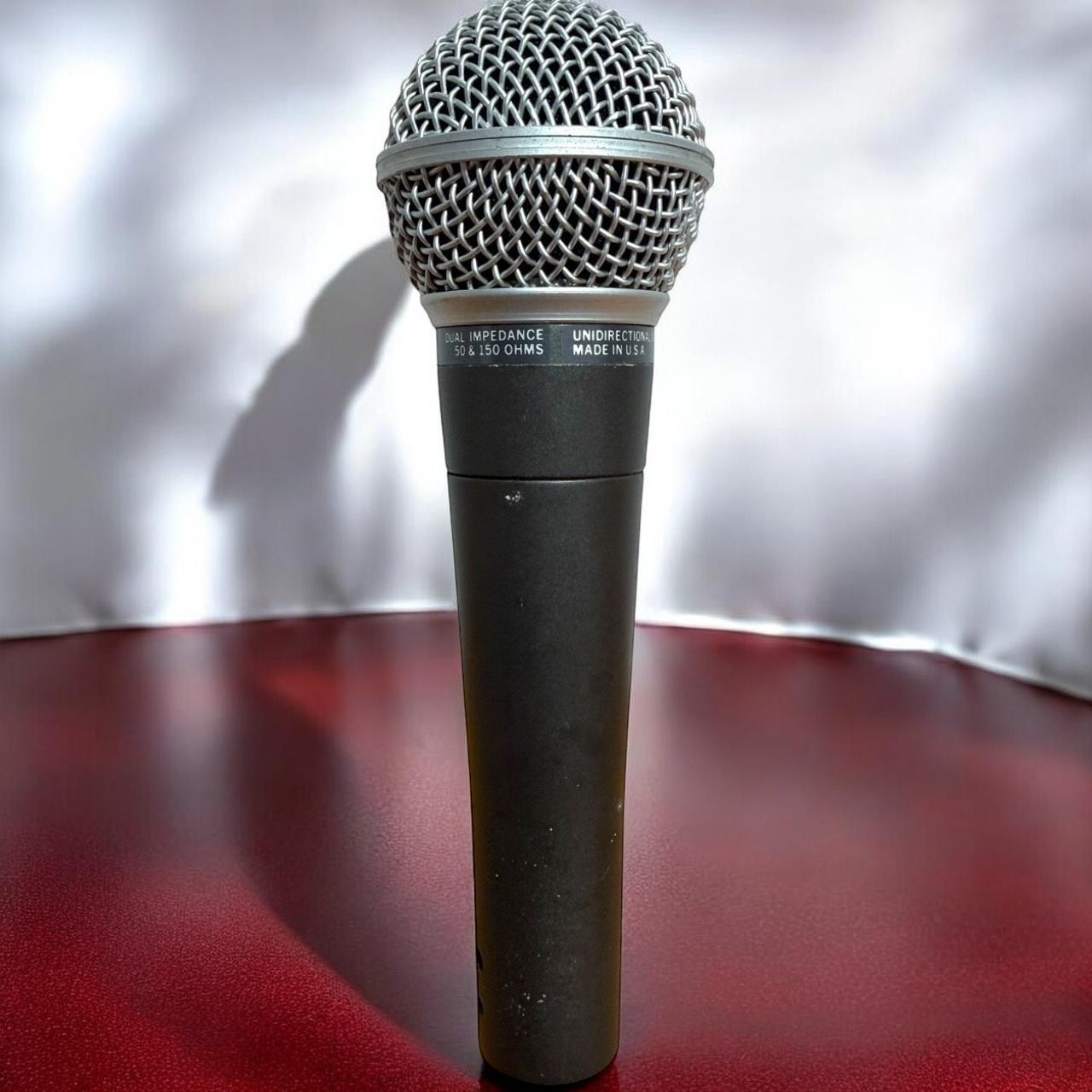 ☆送料無料 希少品 SHURE シュアー SM58 ポルシェロゴ MADE IN USA