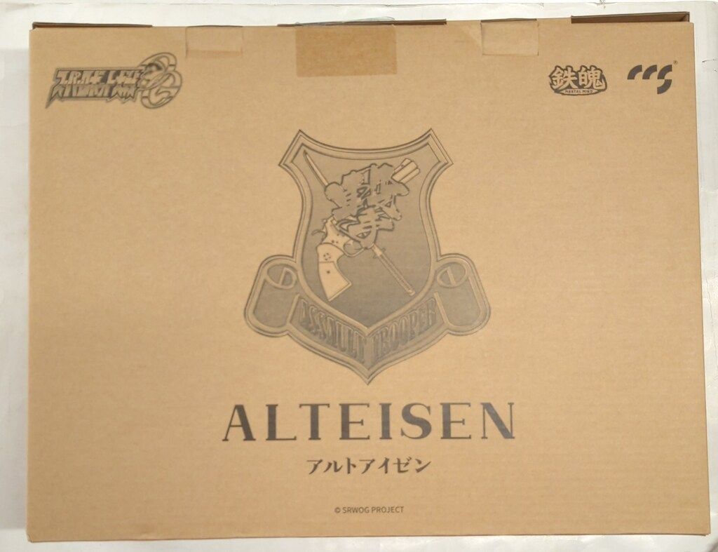 CCSTOYS スーパーロボット大戦OG ORIGINAL GENERATIONS 鉄魄 アルトアイゼン 修正済み台座付