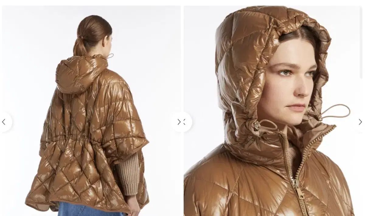 ウィークエンド MAX MARA マックスマーラ ポンチョ ダウン (38/Free