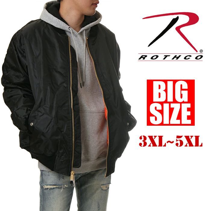 新品・未使用】【ビッグサイズ】【ブラック／黒】 ロスコ ジャケット