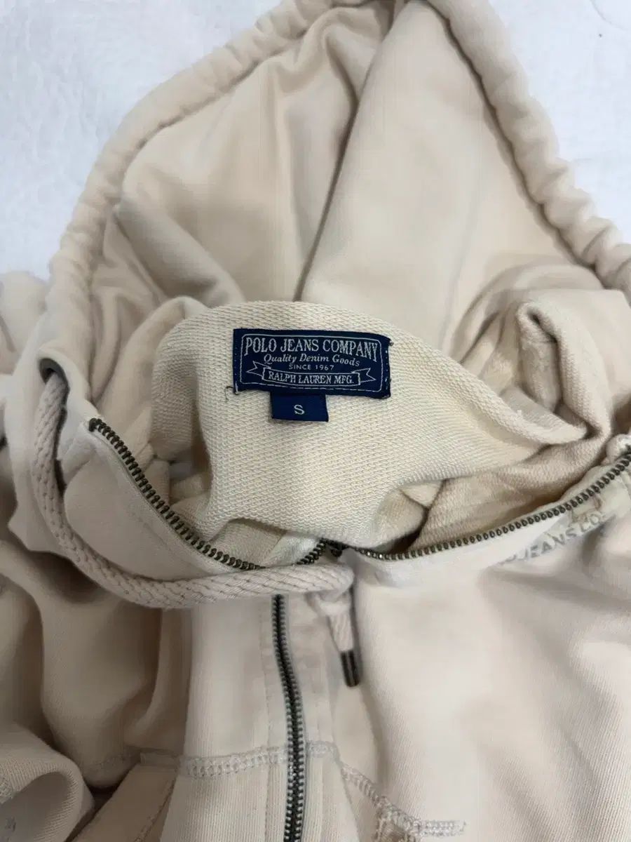 古着 ヴィンテージ ポロ フードジップアップ Polo Ralph Lauren フード裏 サーマル ワンポイント ソリッド