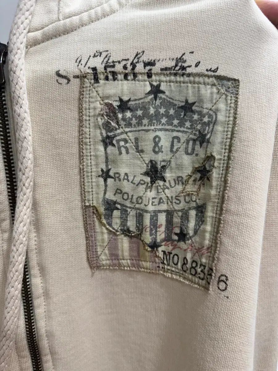 古着 ヴィンテージ ポロ フードジップアップ Polo Ralph Lauren フード裏 サーマル ワンポイント ソリッド