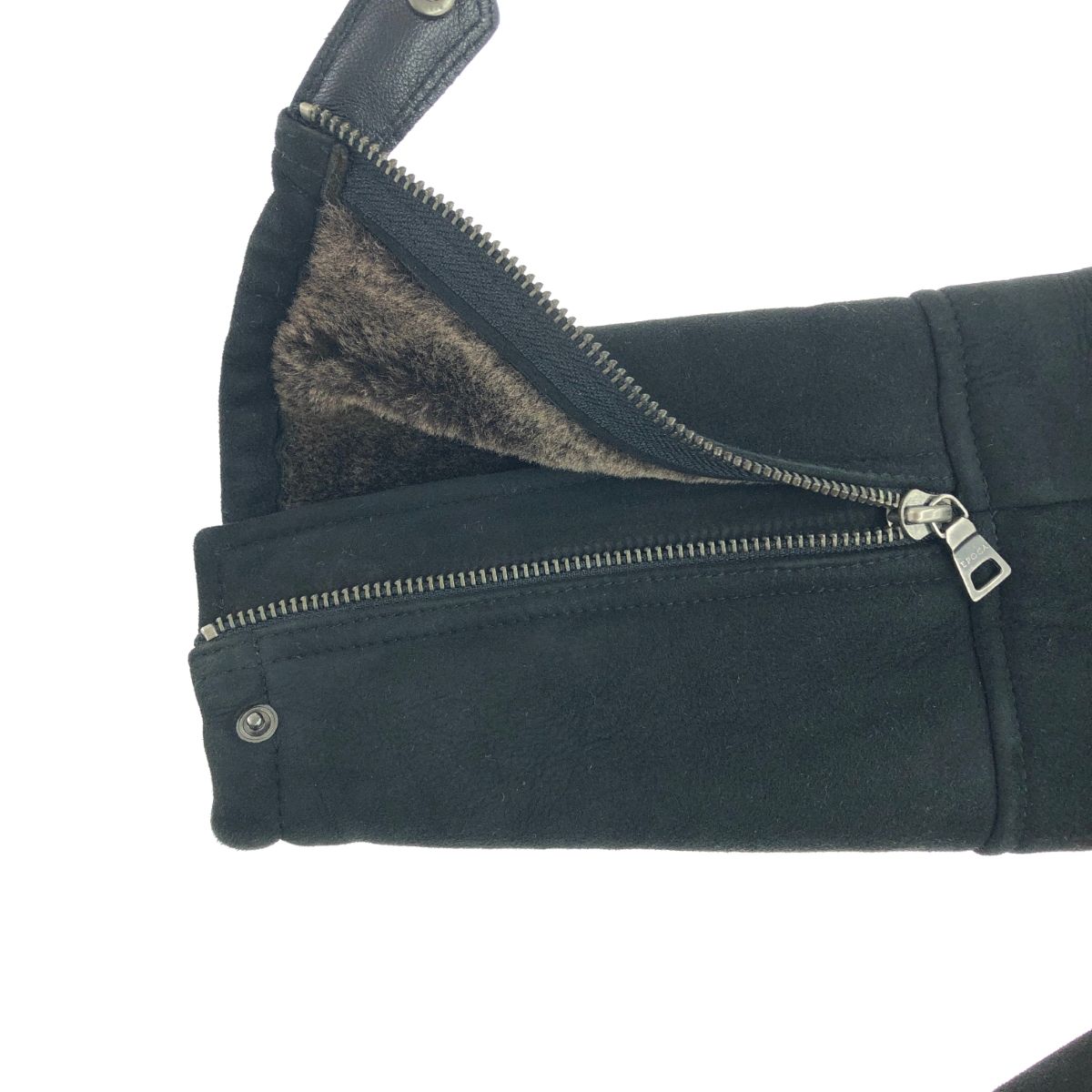 EPOCA エポカ ムートンジャケット サイズ:40 ラクーンファー/ジップ