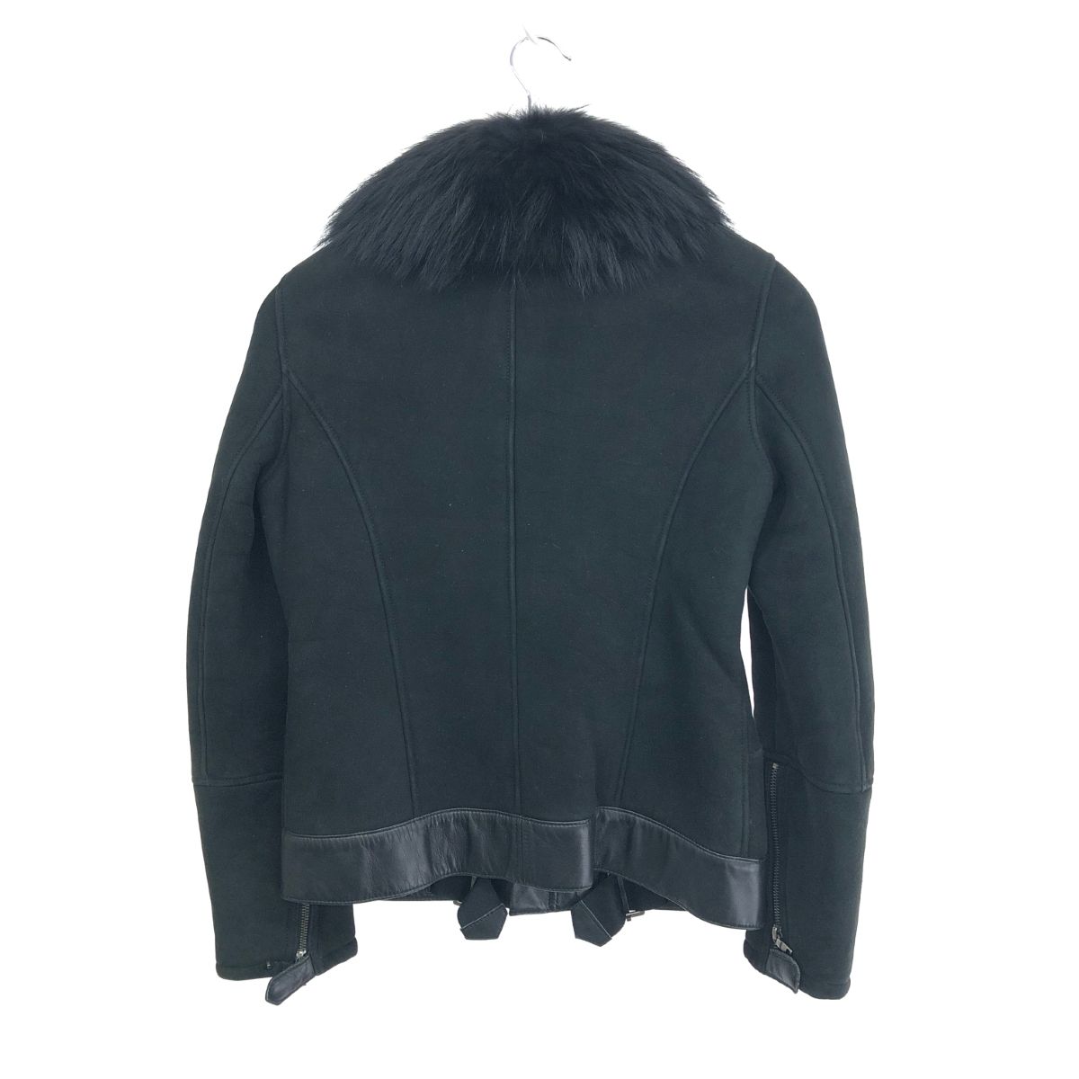 EPOCA エポカ ムートンジャケット サイズ:40 ラクーンファー/ジップ