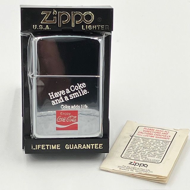 ZIPPO 1996年 未使用 Coca-Cola Brand Collection ｜ Have a Coke and