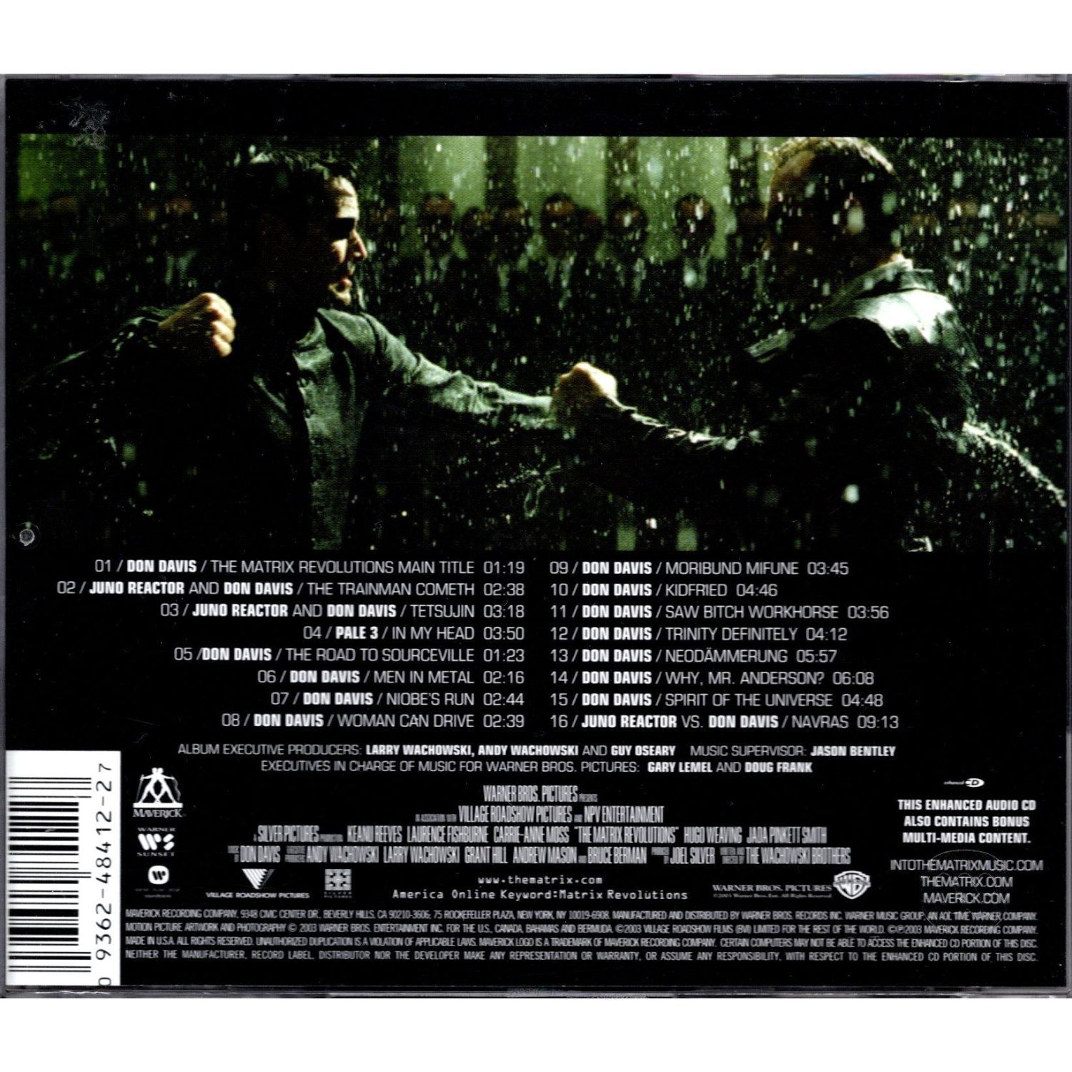 送料無料】 マトリックス レボリューションズ オリジナル・サウンド