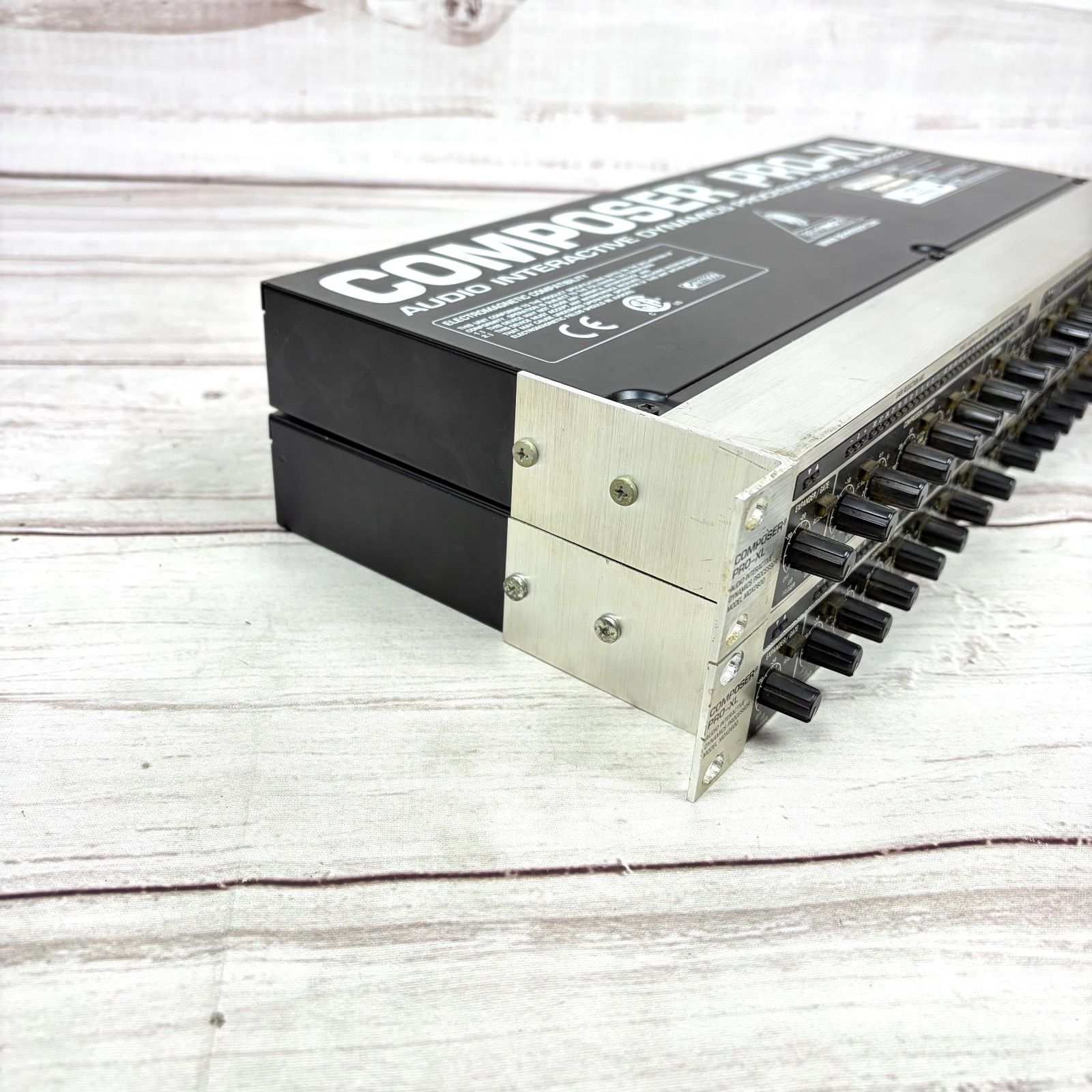 BEHRINGER MDX2600 ベリンガー コンプレッサー 2台セット - メルカリ