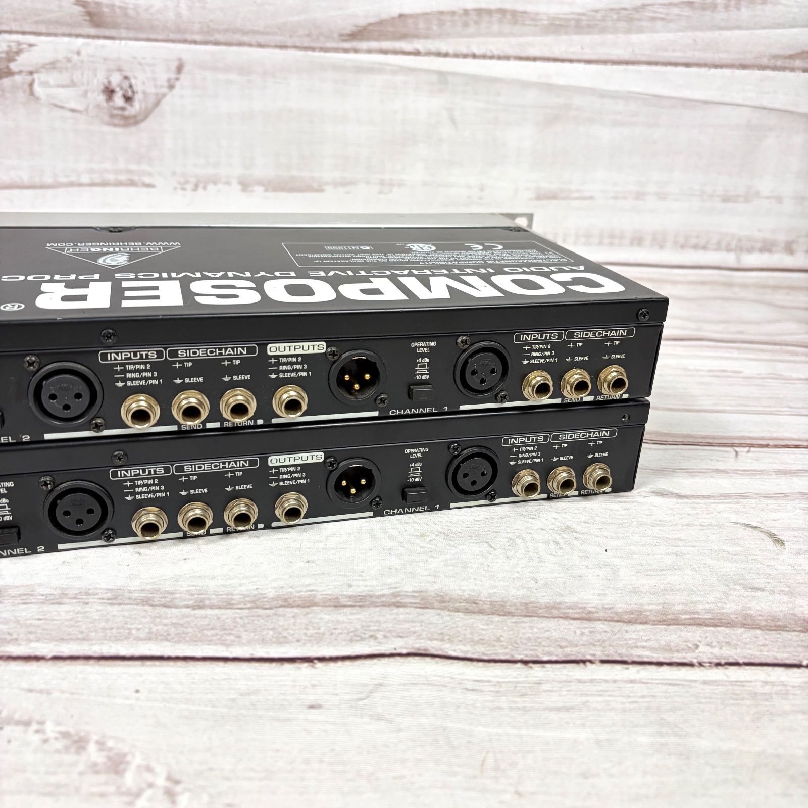 BEHRINGER (ベリンガー) MDX2200　2チャンネルコンプレッサー BEHRINGER (ベリンガー) MDX2200 2チャンネルコンプレッサー BEHRINGER