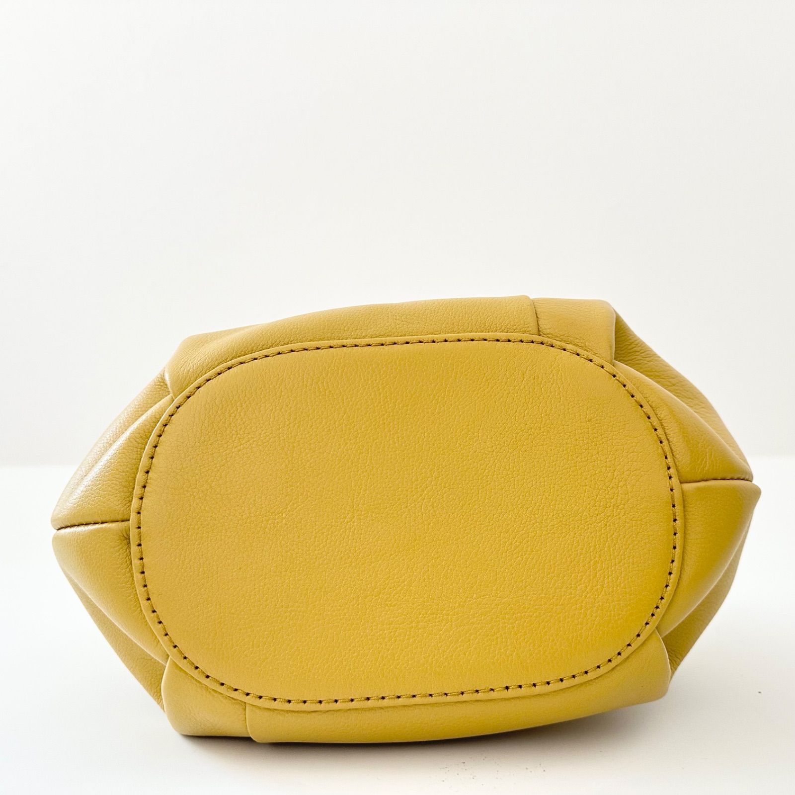 美品 マザーハウス ミズバショウ M イエロー 定価35200円 MOTHERHOUSE