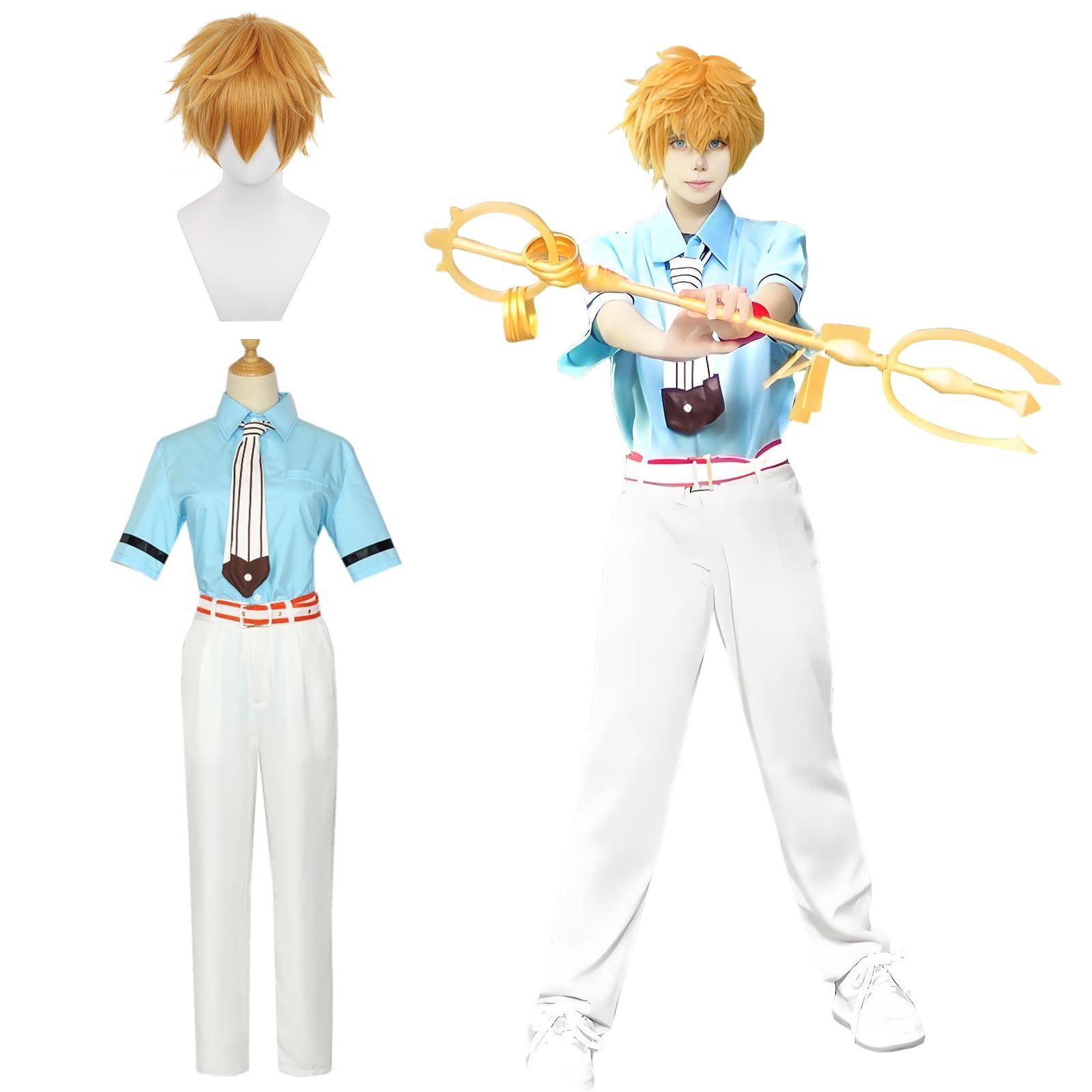 新品 [神併良品] 地縛少年花子くん コスプレ ウィッグ付き 八尋寧々