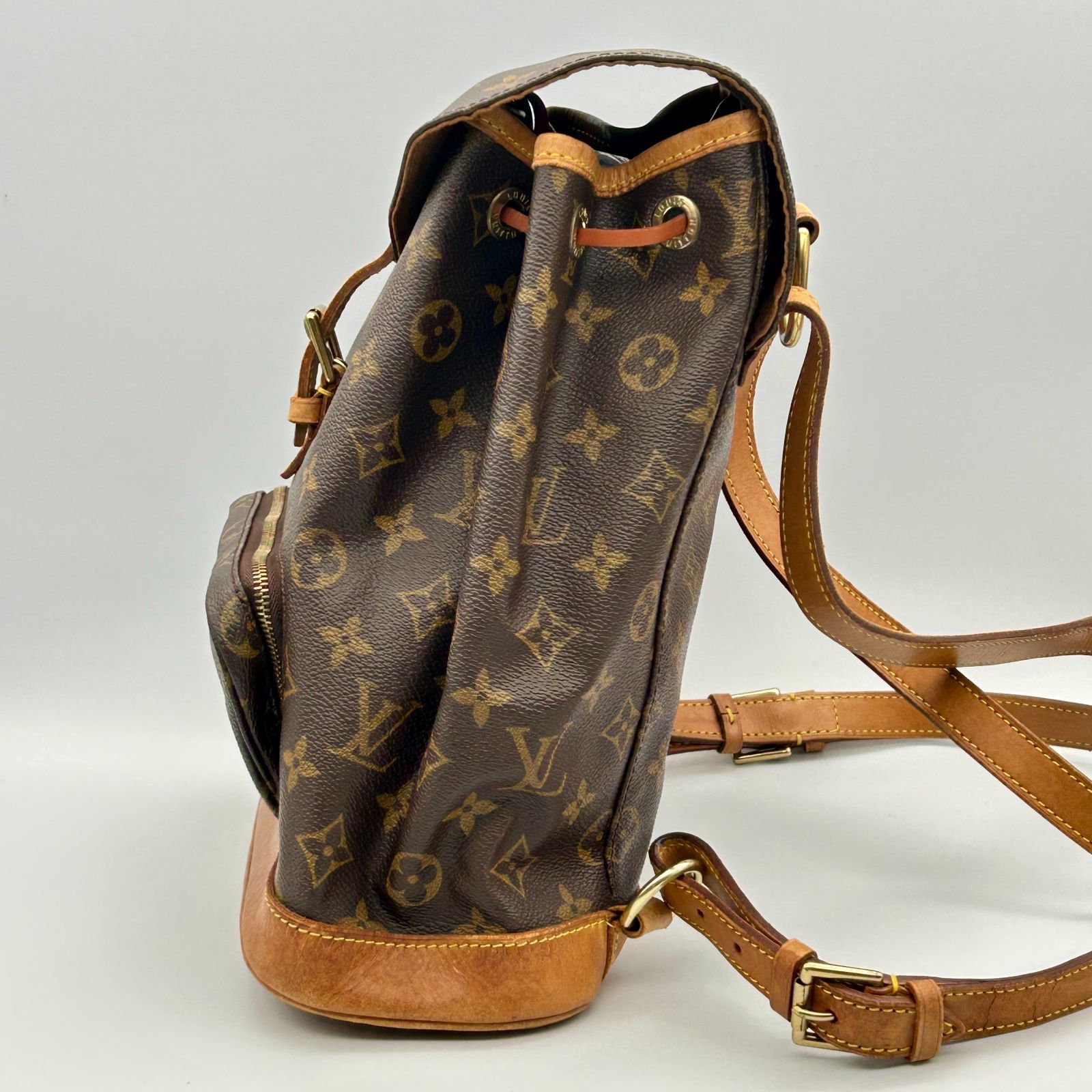Louis Vuitton ルイヴィトン モノグラム モンスリ MM バックパック