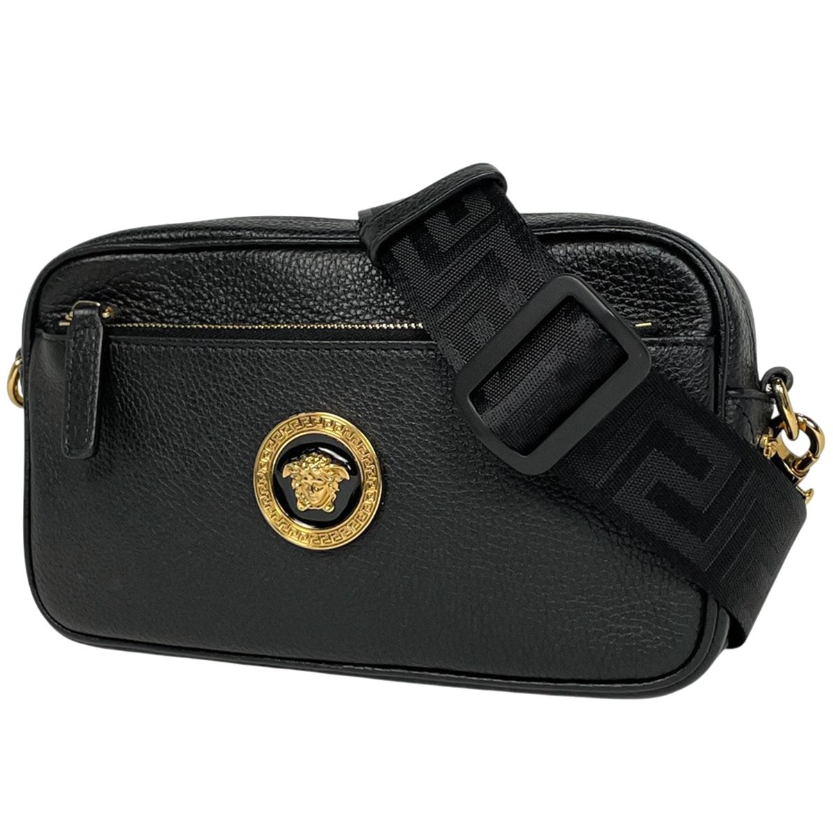 ヴェルサーチ VERSACE メデューサ ショルダーバッグ 2WAY ボディバッグ 