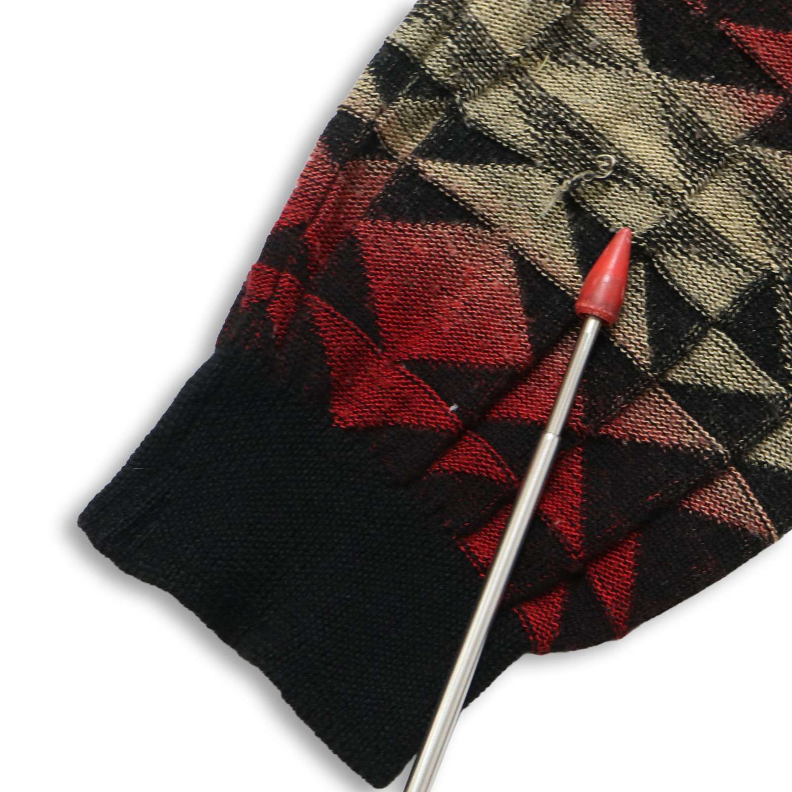 Iroquois イロコイ 285204 Amish Quilt Links Knit☆ ウール 