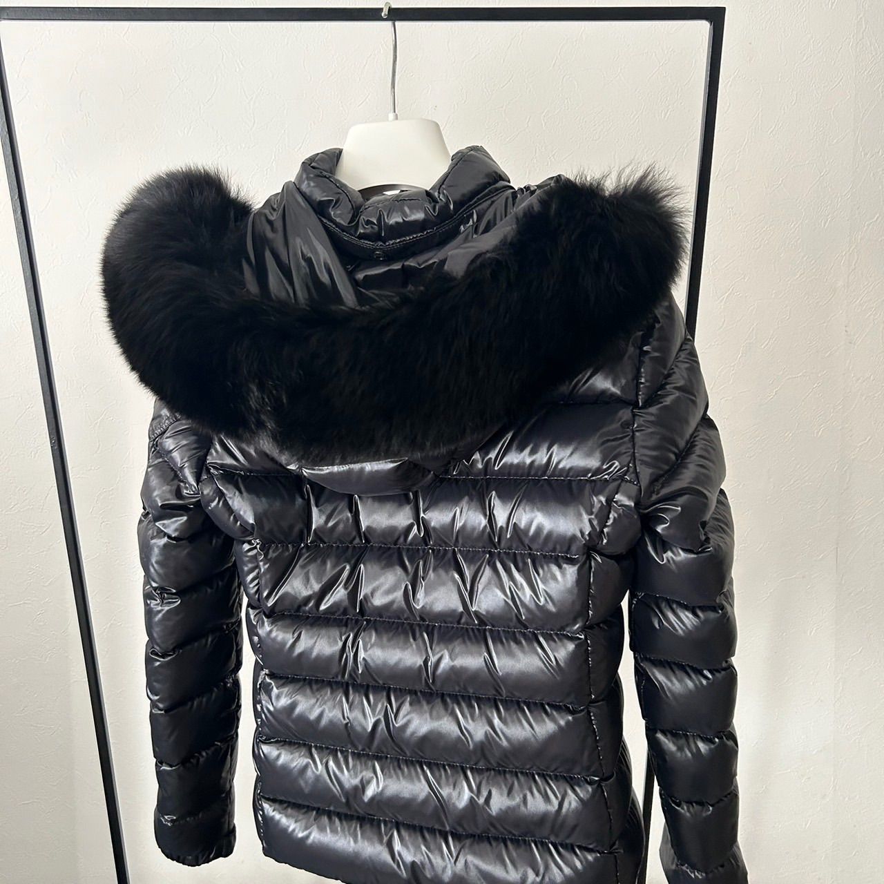 モンクレール MONCLER BADYFUR リアルブルーフォックス☆サイズ0 