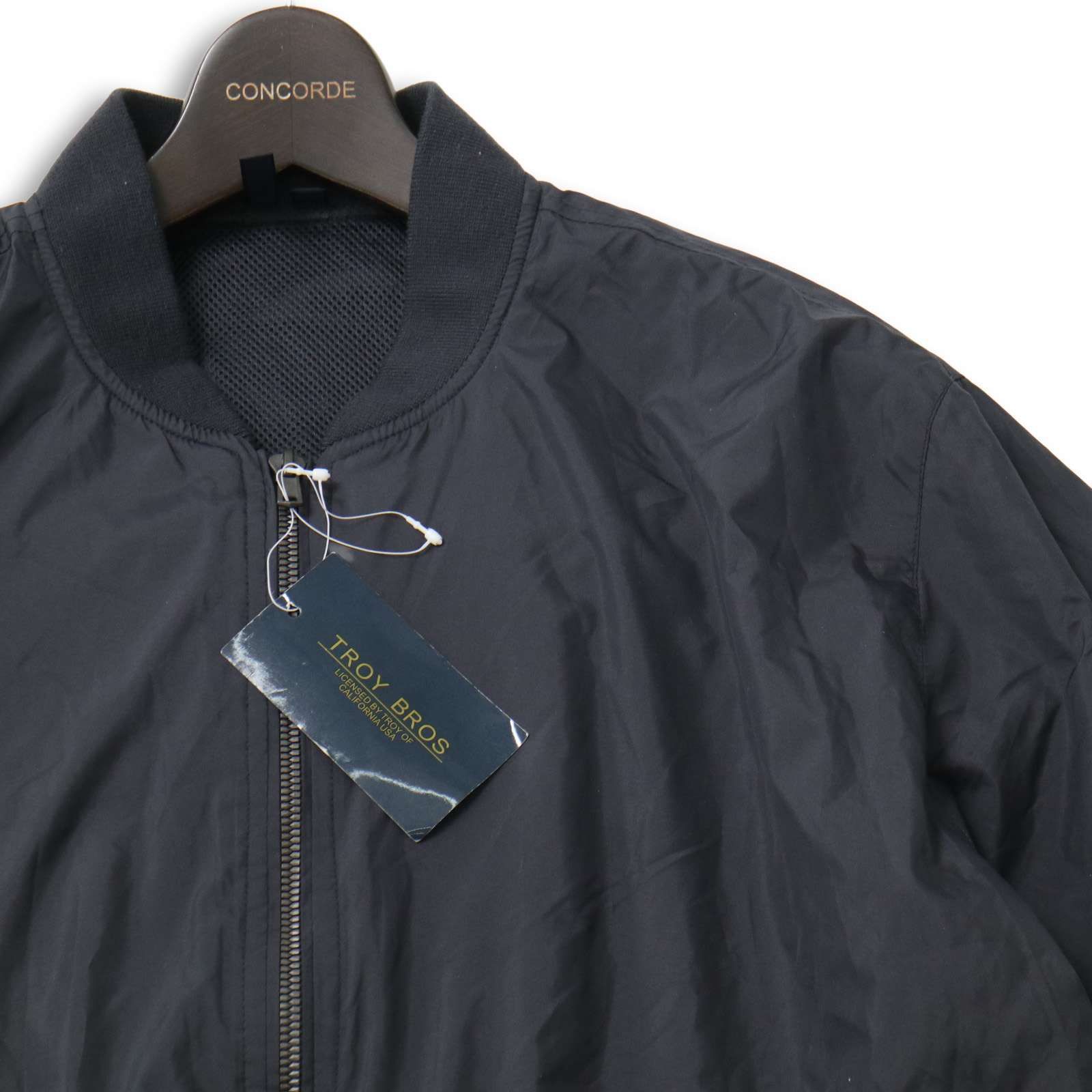 90s Troy Bros フライトジャケット 80s 90s Troy bros ブルゾン ハリントンジャケット ドリズラー - メルカリ