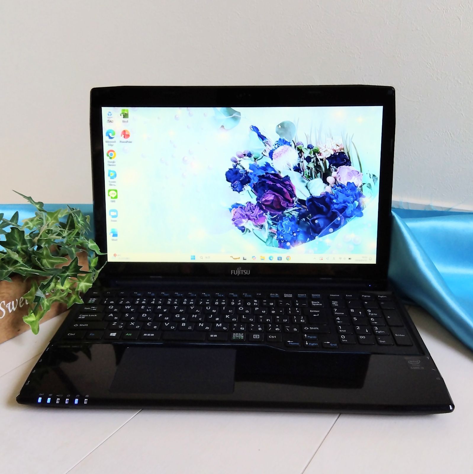 Windows11✨高速SSD✨富士通ノートパソコン✨カメラ＆Office付きPC✨11