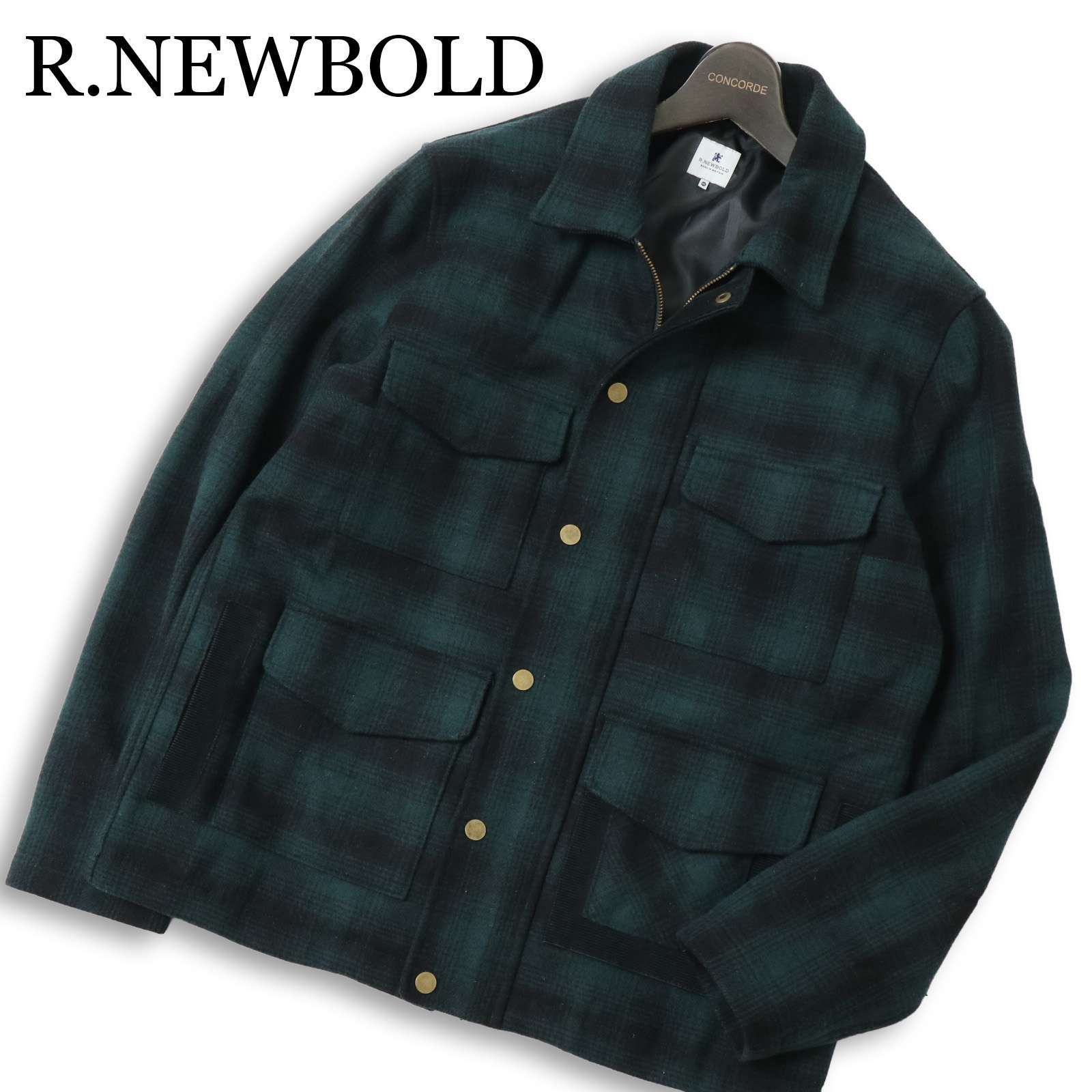 公式 ホームページ 希少L!! Paul Smith 【ベロア×銀ボタン】 R.NEWBOLD 