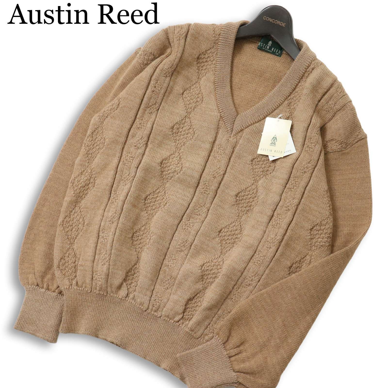 新品 未使用】 Austin Reed オースチンリード 秋冬 ウール アルパカ 