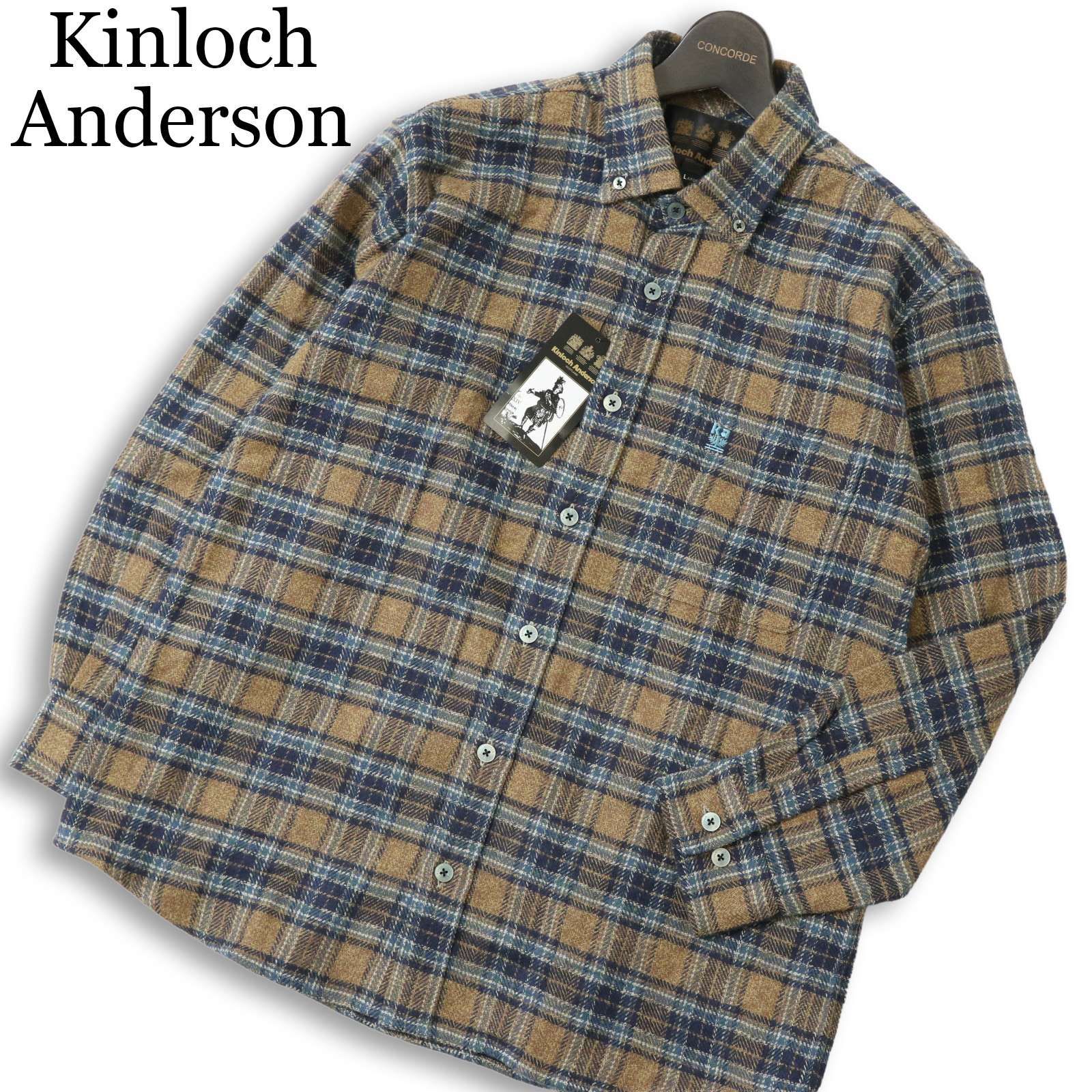 新品 未使用】 Kinloch Anderson キンロックアンダーソン 秋冬☆ 長袖 