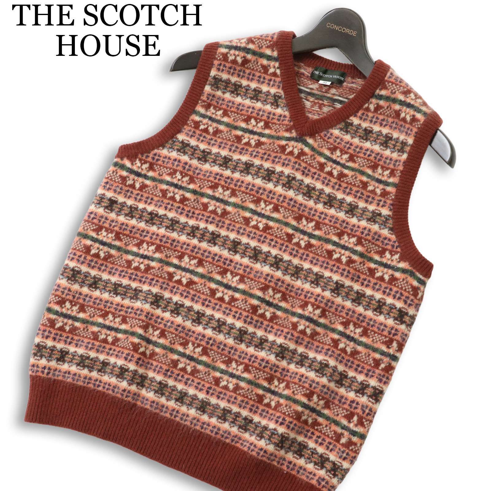 THE SCOTCH HOUSE スコッチハウス 秋冬 ウール アンゴラ混 