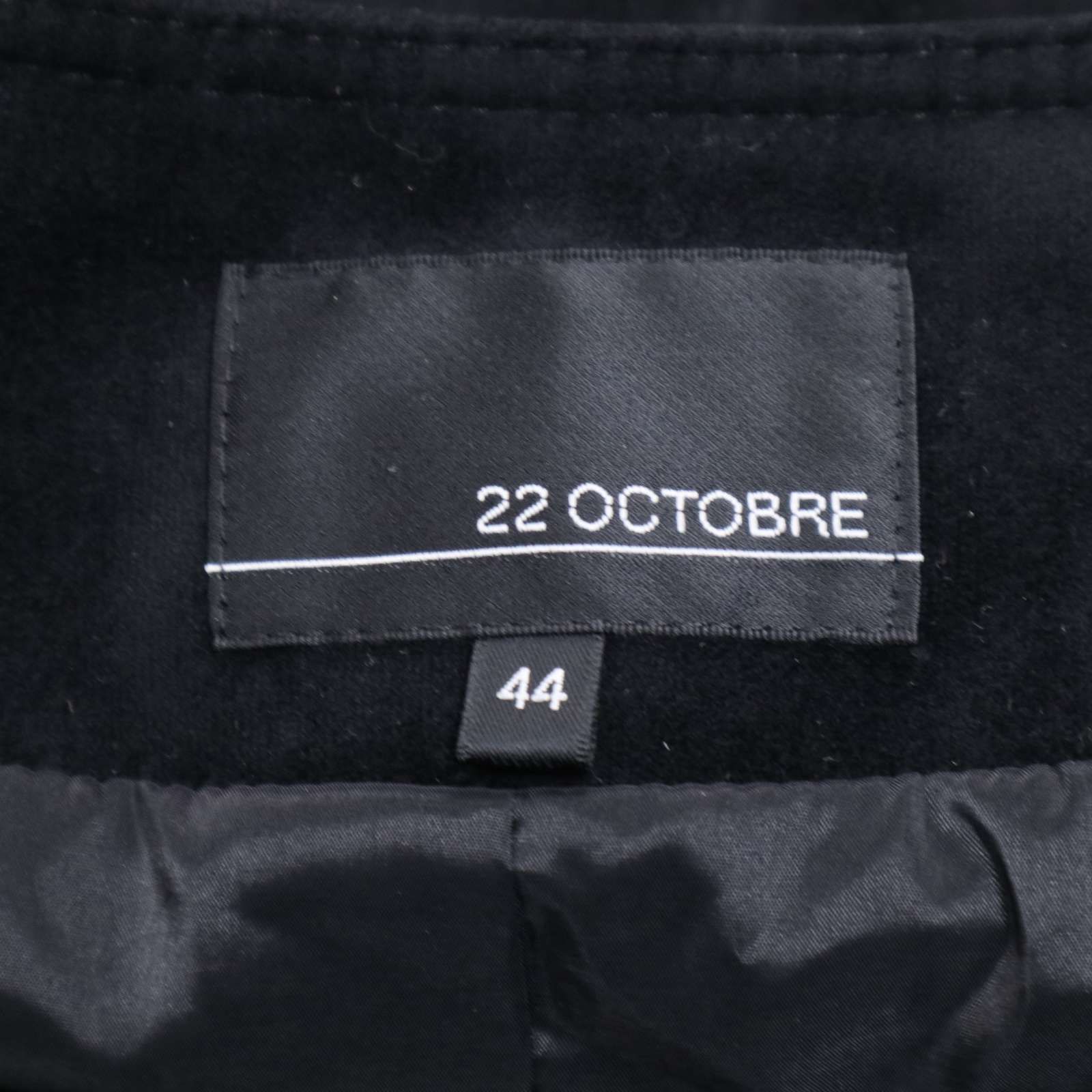 22OCTOBRE 22オクトーブル 秋冬 フェイク スウェード レザー☆ ノー 