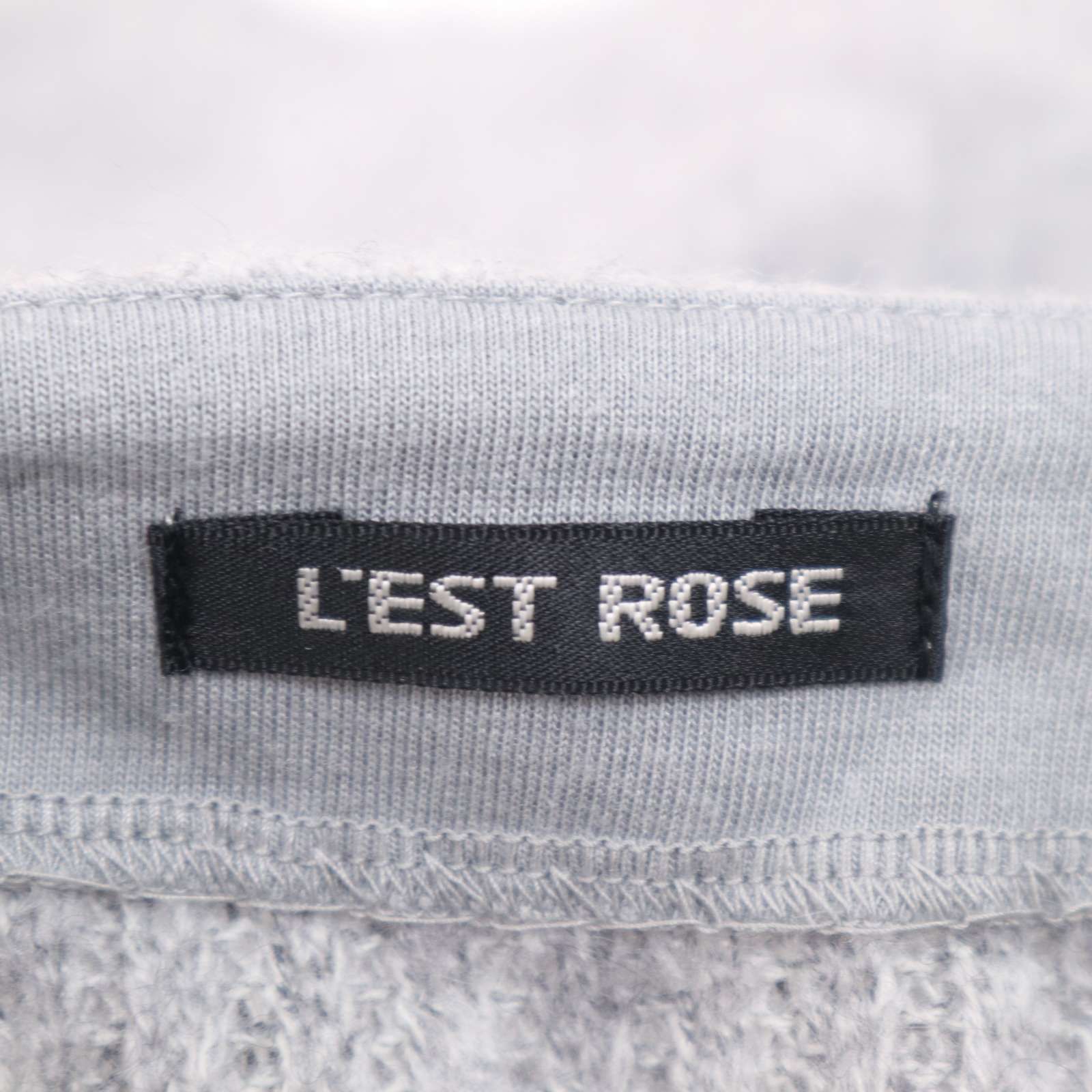 L'EST ROSE レストローズ 秋冬 フォックス ファー☆ セーター ニット