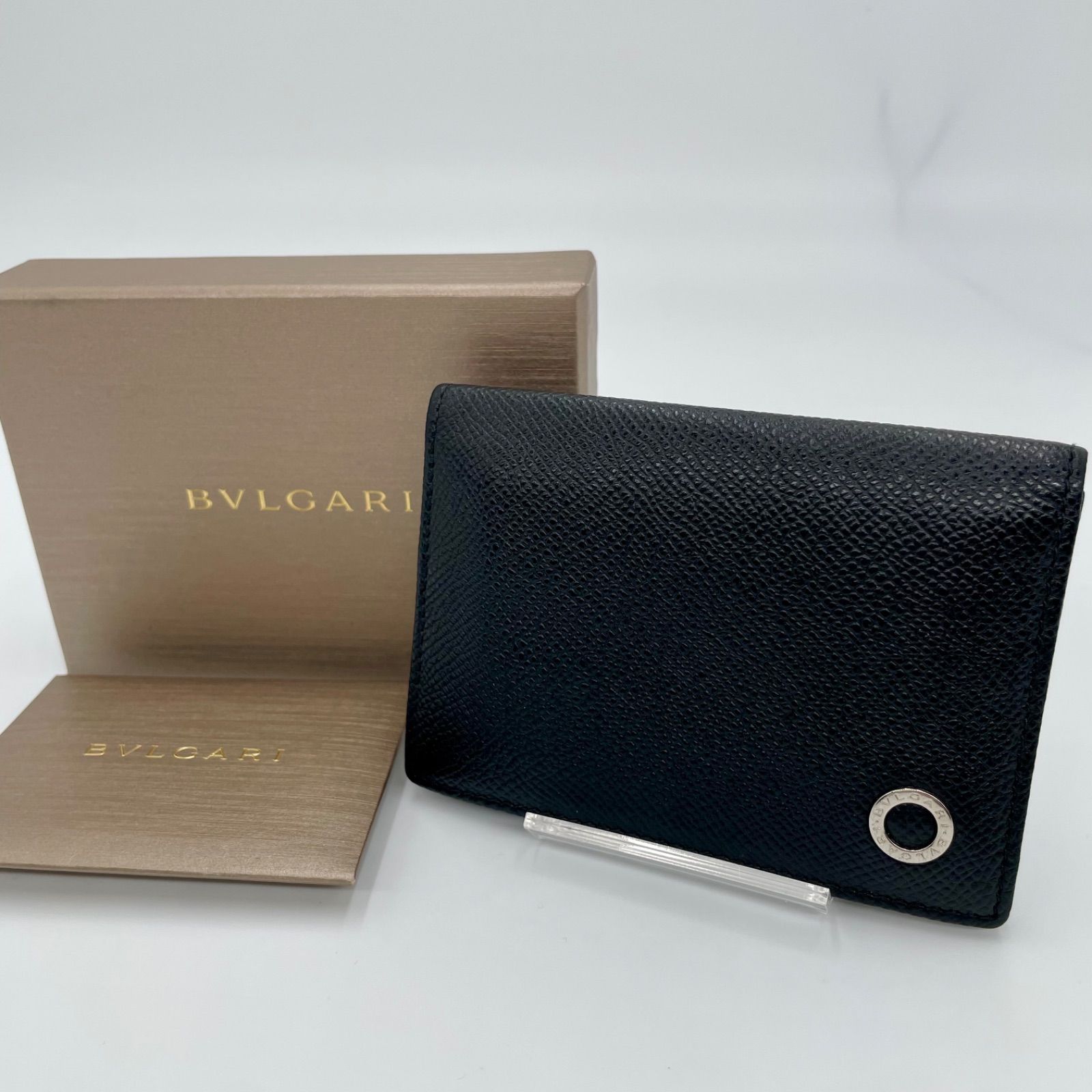 BVLGARI ブルガリ ブルガリマン ビジネスカードホルダー カードケース