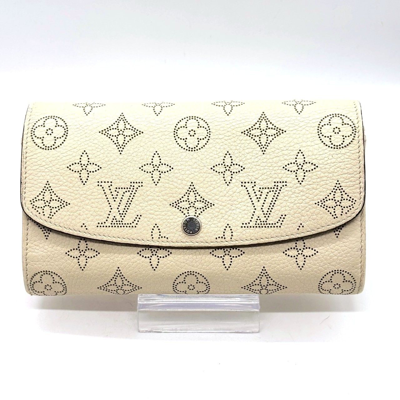 静かに、上質が伝わる】 LOUIS VUITTON 長財布 マヒナ ポルトフォイユ