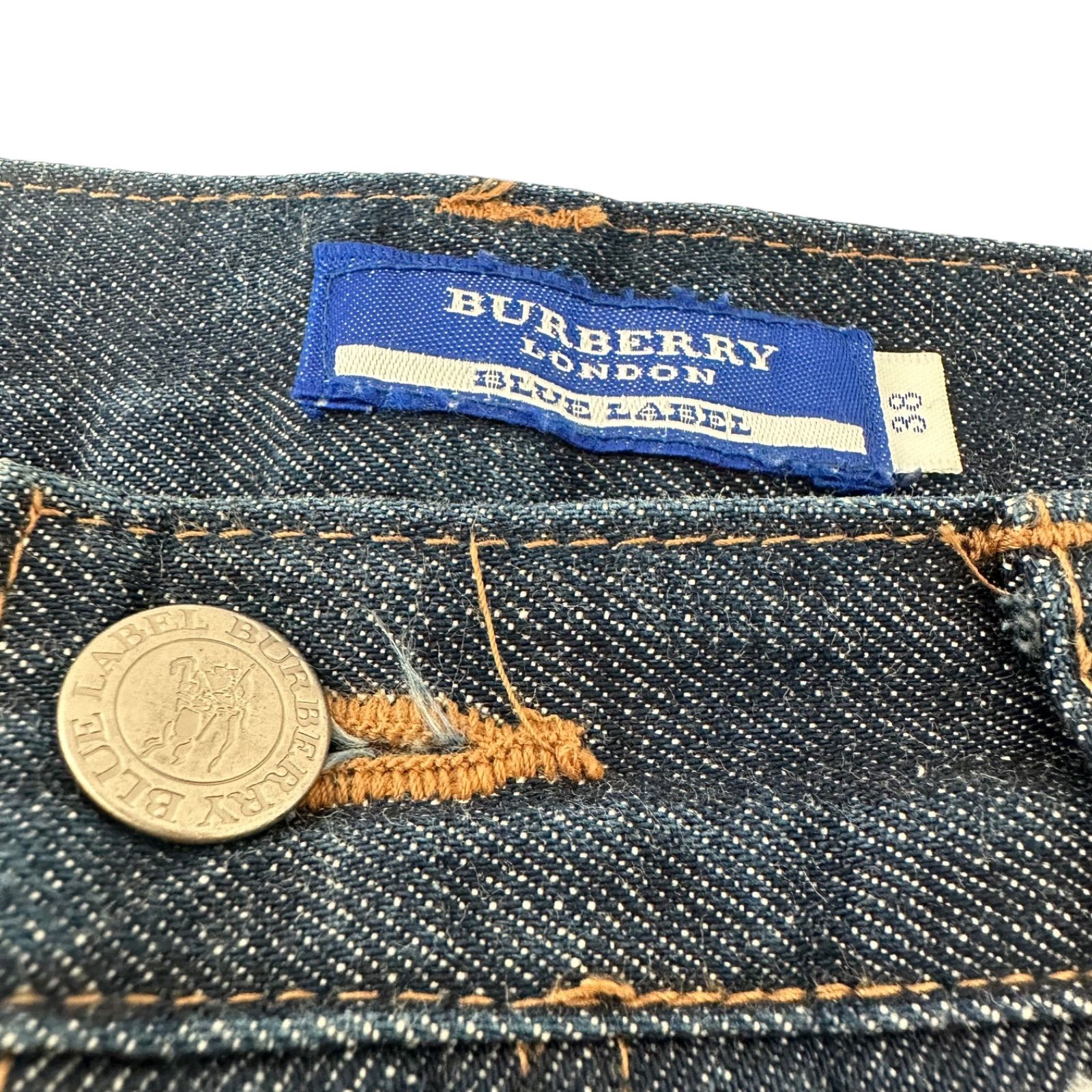 美品 BURBERRY LONDON BLUE LABEL バーバリーロンドン ブルーレーベル
